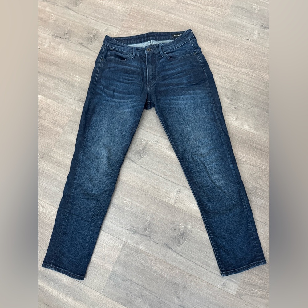 Bonobos Premium Stretch Jeans Dark Wash Athletic Fit - Size 30x30